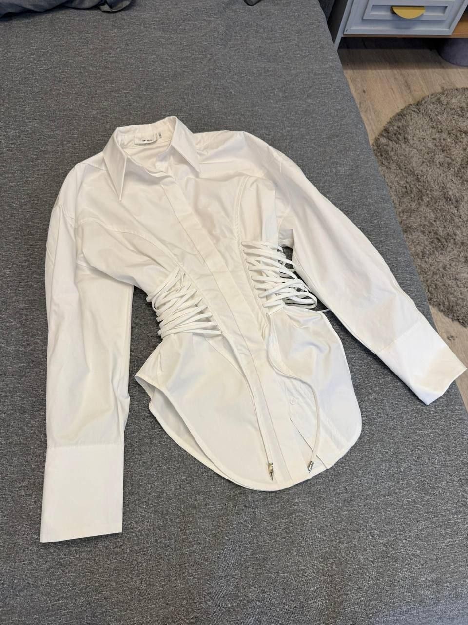 рубашка с корсетом,рубашка женская,длинная белая рубашка с корсетом,белая рубашка с корсетом,блузка для женщин