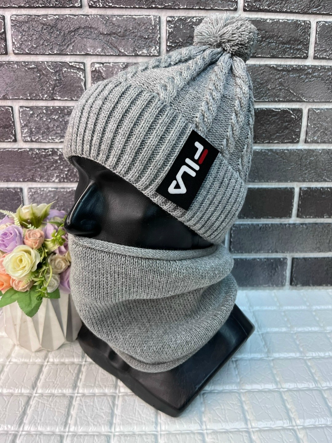 комплект шапка и снуд,комплект шапки,комплект шапка и снуд зимний мужской,комплект мужская шапка и снуд,шапка и снуд