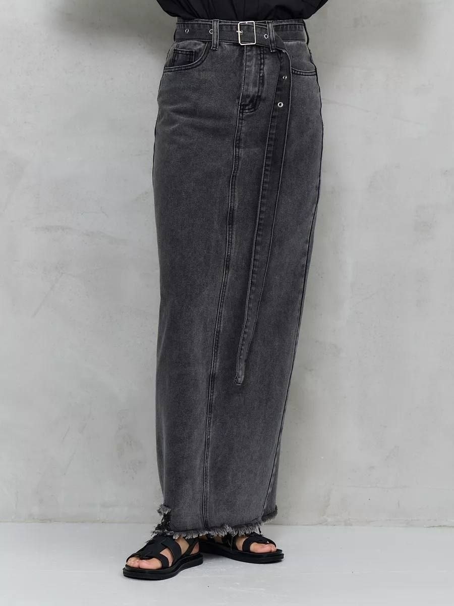 джинсовая юбка макси,джинсовая юбка длинная,длинная джинсовая юбка с разрезом,джинсовая юбка,юбка джинсовая женская