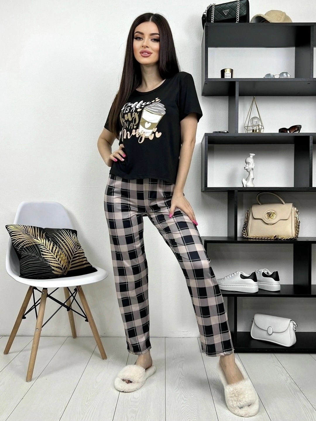 пижама 3 в 1,пижама комплект женская,женская пижама,пижама домашний одежда,комплект пижама