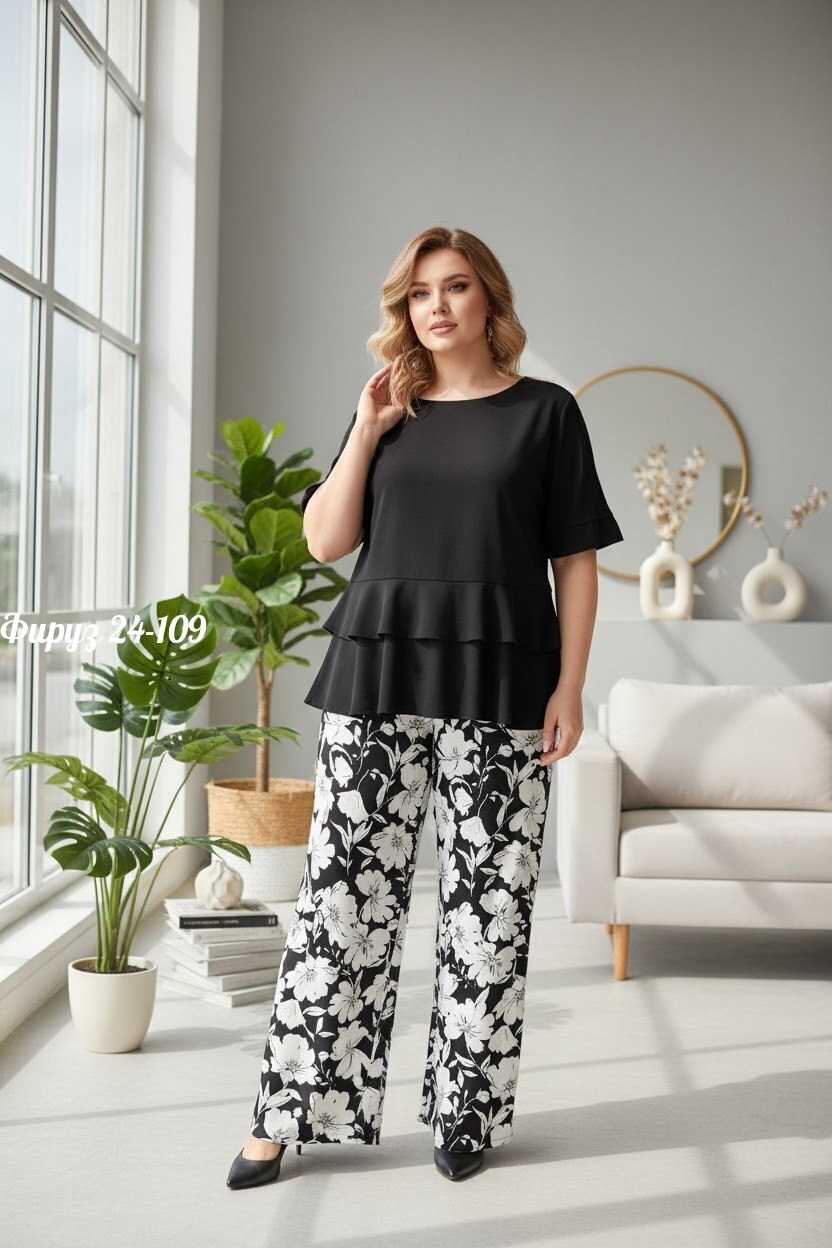 блузка удлиненная,костюм с брюками,брючный комплект,,женский костюм с брюками