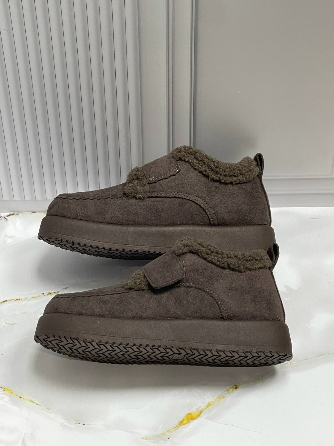 ,теплая ,зимняя , женская,замшевые ботинки