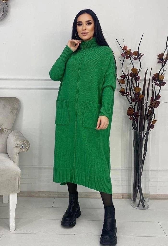 трикотажное платье оверсайз,трикотажное платье теплое,платье вязаное,вязаное платье теплое,трикотажное платье туника