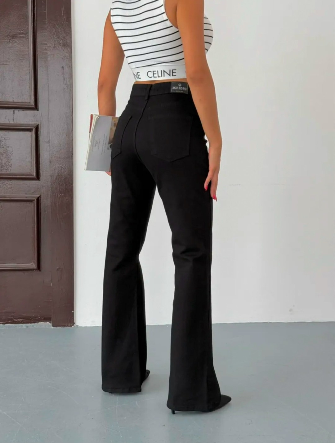 брюки клеш женские,элегантные брюки,повседневные брюки клеш,черные брюки клеш,прямые брюки