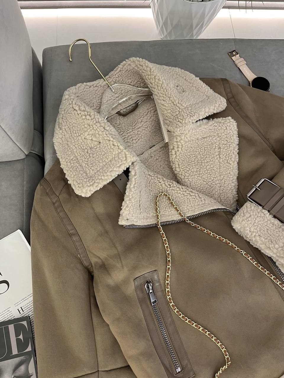 дубленка женская,стильная дубленка,дубленка женская авиатор,модные женские дубленки,куртка из искусственной овчины