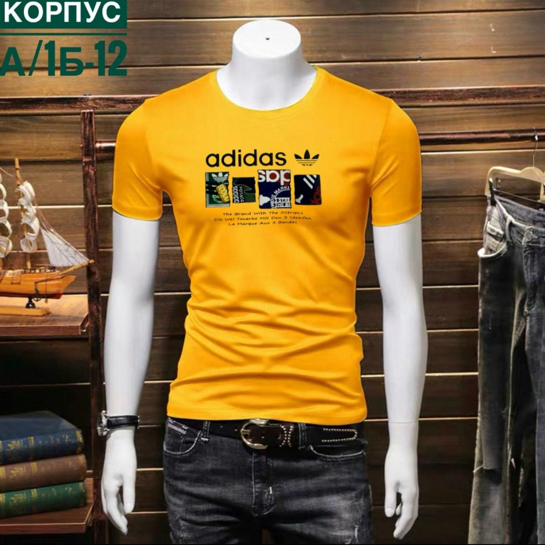 мужская футболка adidas,футболка adidas с короткими рукавами,футболка adidas,adidas белые,футболка адидас