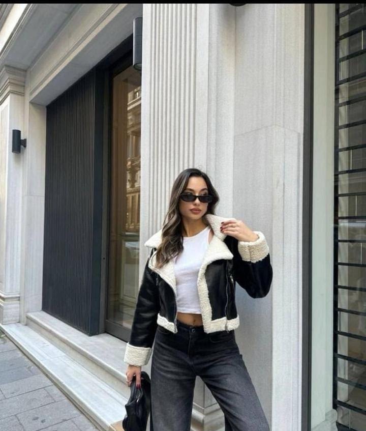 женская куртка из искусственной кожи,женская короткая куртка из искусственной кожи,женская укороченная куртка из искусственной кожи,куртка из искусственной овчины,короткая куртка из искусственной кожи