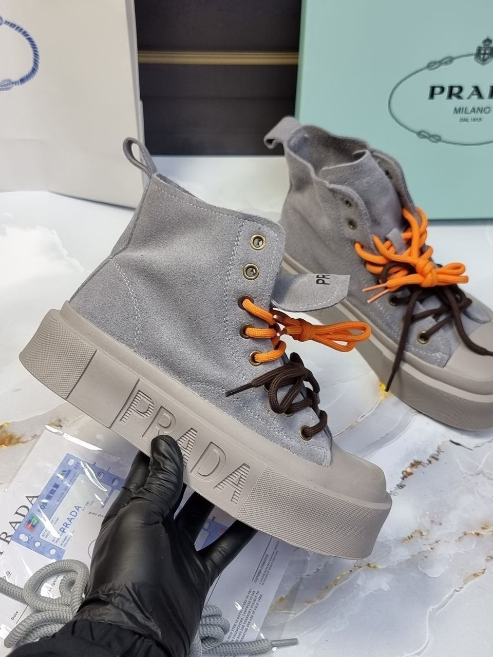 ,кеды prada,стильная ,модная ,кроссовки женскиe