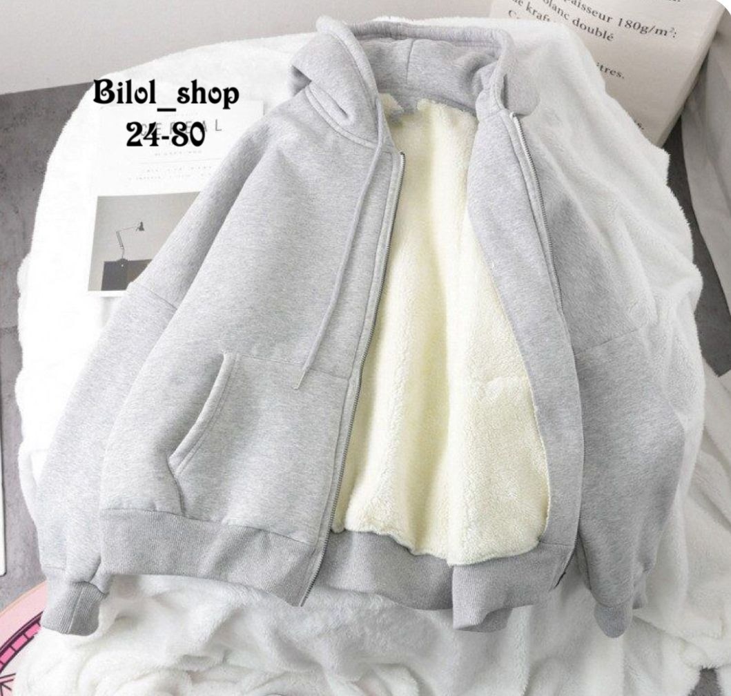 плюшевое худи,утепленное худи,толстовка женская с капюшоном,утепленная толстовка на молнии,толстовка с капюшоном