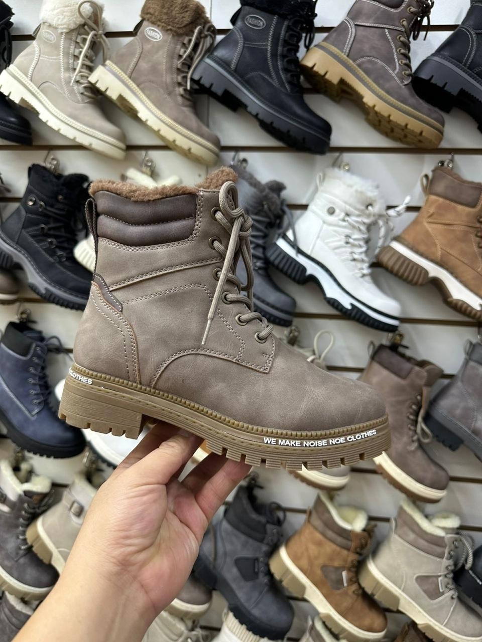 ,ботинки женские,ботинки,ботинки серые,ботинки зимние женские
