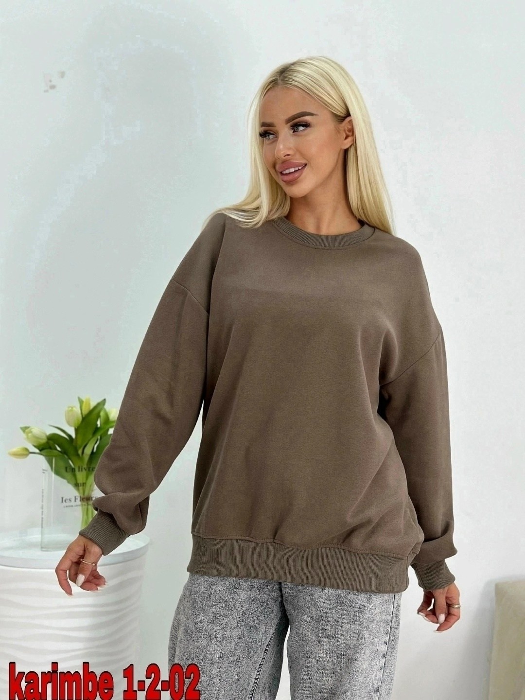 однотонный свитшот оверсайз,теплый свитшот,свитшот женская,толстовки кофта,женская кофта