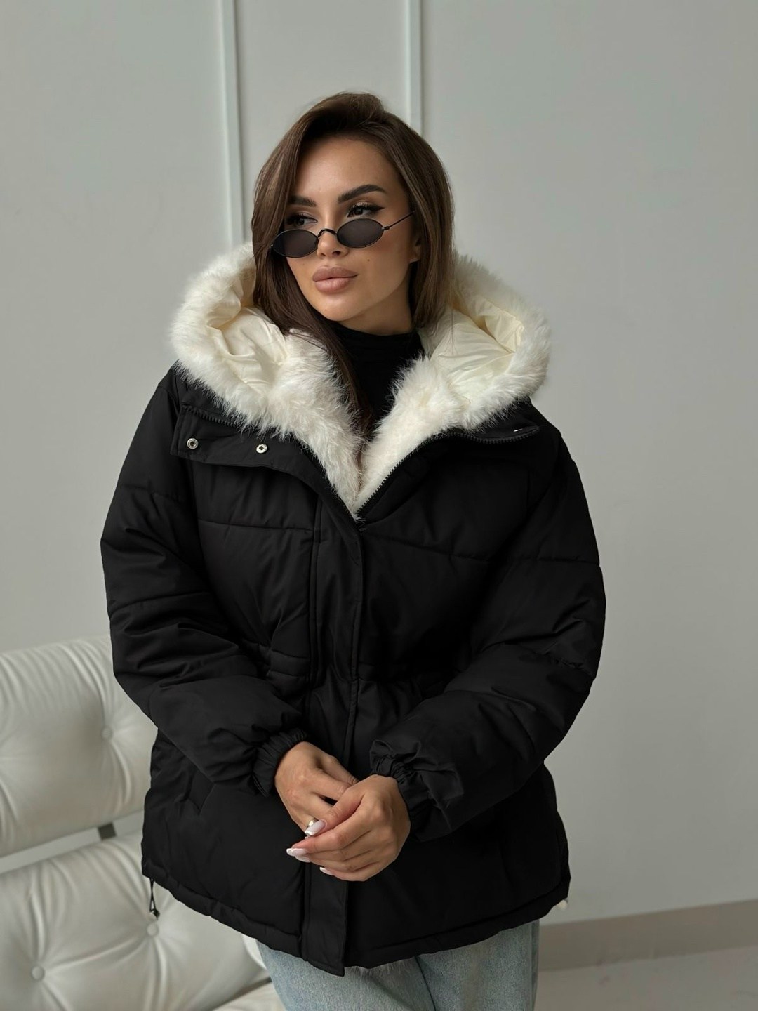 куртка с меховым капюшоном,куртка зимняя женская,куртка зимняя женская теплая,куртка зимняя,модная куртка