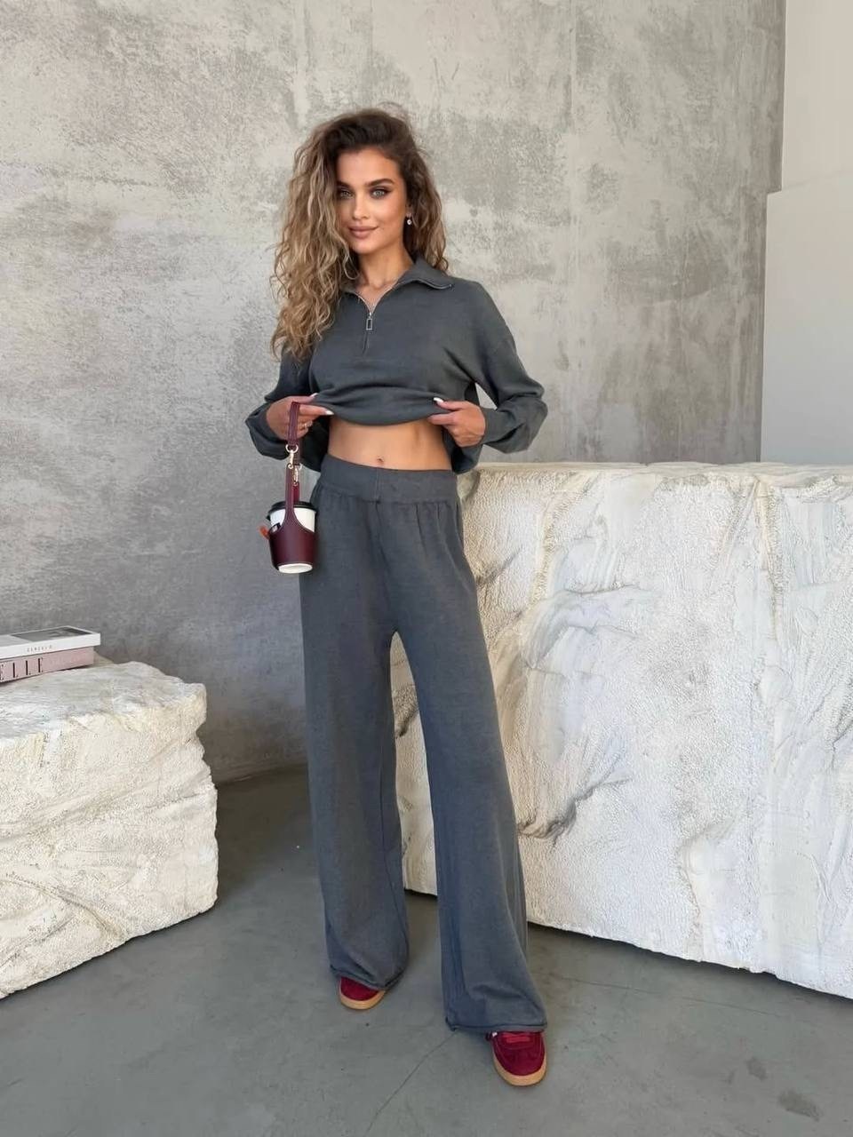 костюмы брючные,трикотажные костюмы,трикотажные костюмы женские,костюм женский серый,вязаные костюмы