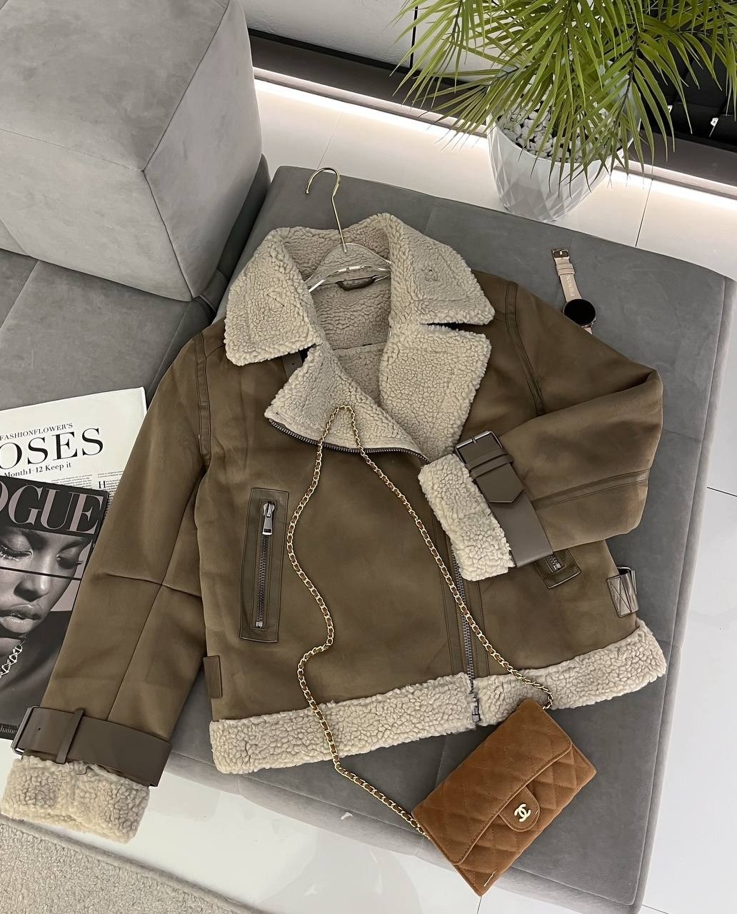 дубленка женская,стильная дубленка,дубленка женская авиатор,модные женские дубленки,куртка из искусственной овчины