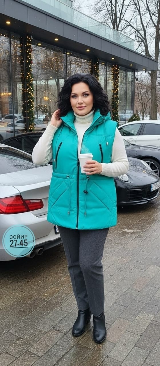 жилет утепленный elia style,жилет женский,жилетка женская,жилет,жилет утепленный женский