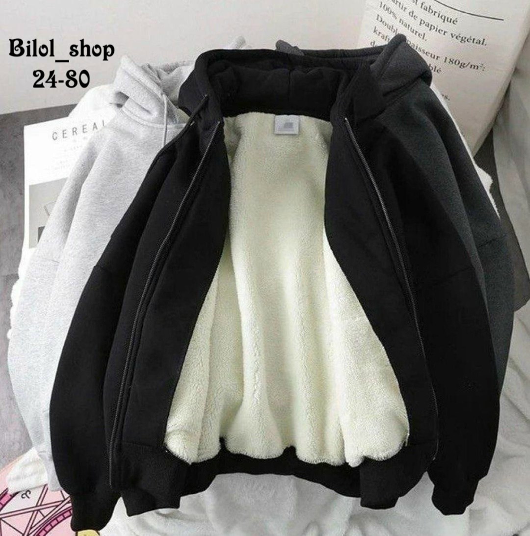 плюшевое худи,утепленное худи,толстовка женская с капюшоном,утепленная толстовка на молнии,толстовка с капюшоном