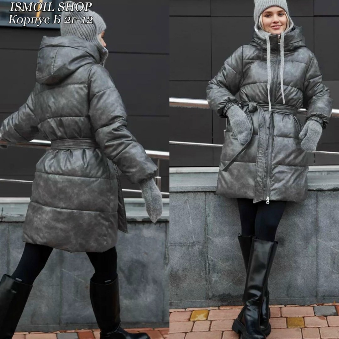 пуховик женский из экокожи,стильные пуховики,пуховик из экокожи,пуховик женский,куртка пуховик зима