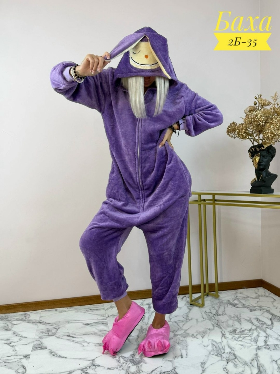 женская пижама кигуруми фиолетовая,пижама кигуруми,кигуруми стич фиолетовый,комбинезон кигуруми,кигуруми пижама комбинезон