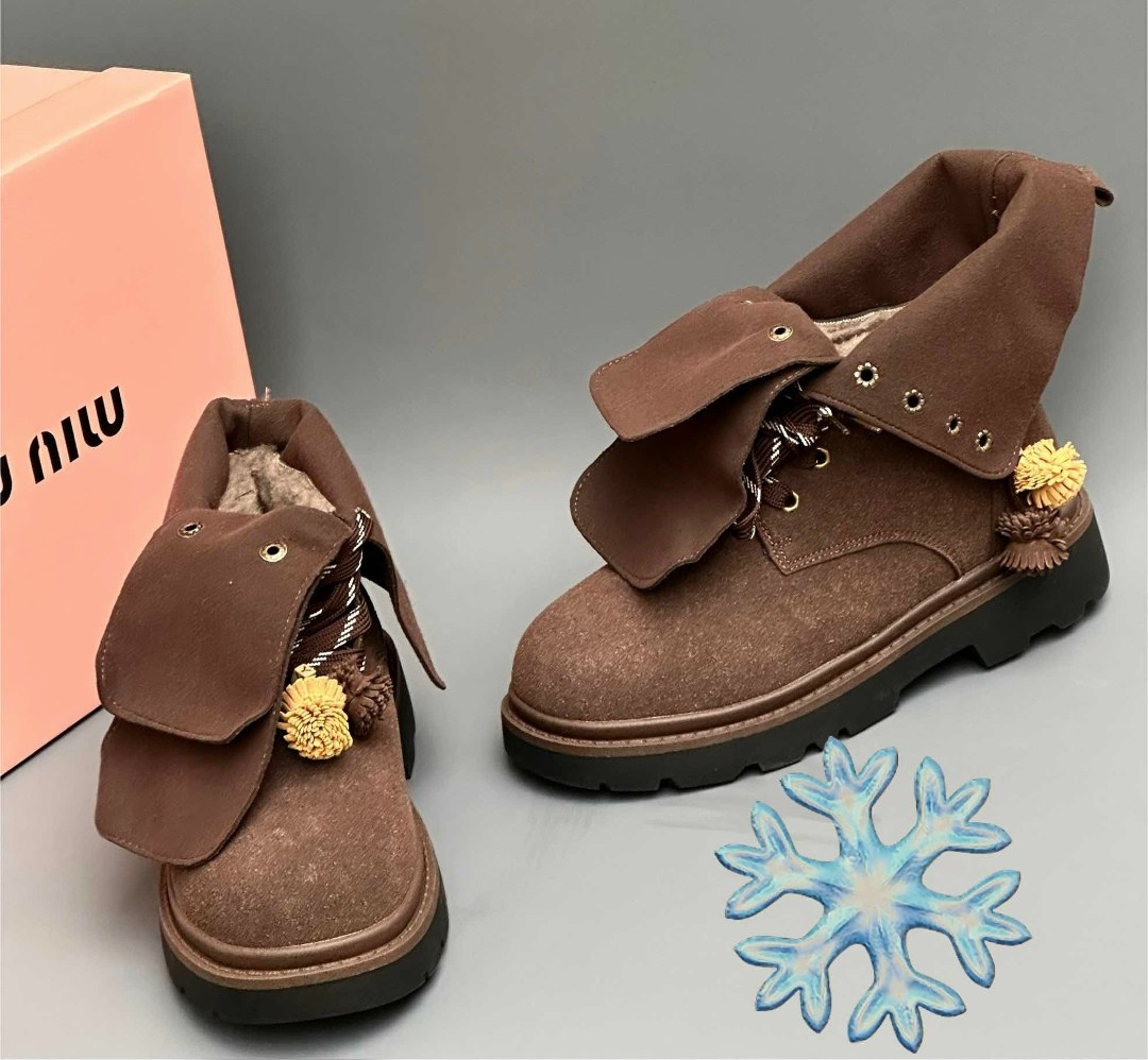 ,женские ботинки,ботинки miu miu,женская ,ботинки замшевые