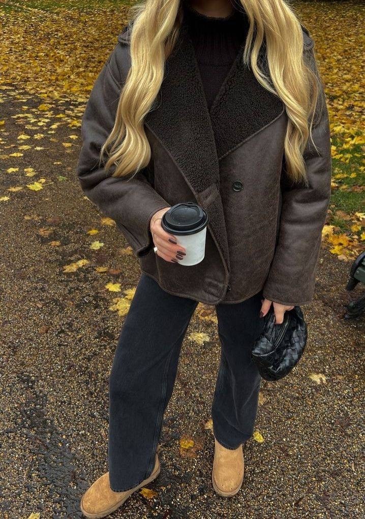 дубленка оверсайз женская,стильная дубленка,дубленка оверсайз,дублёнка авиатор,дубленка женская