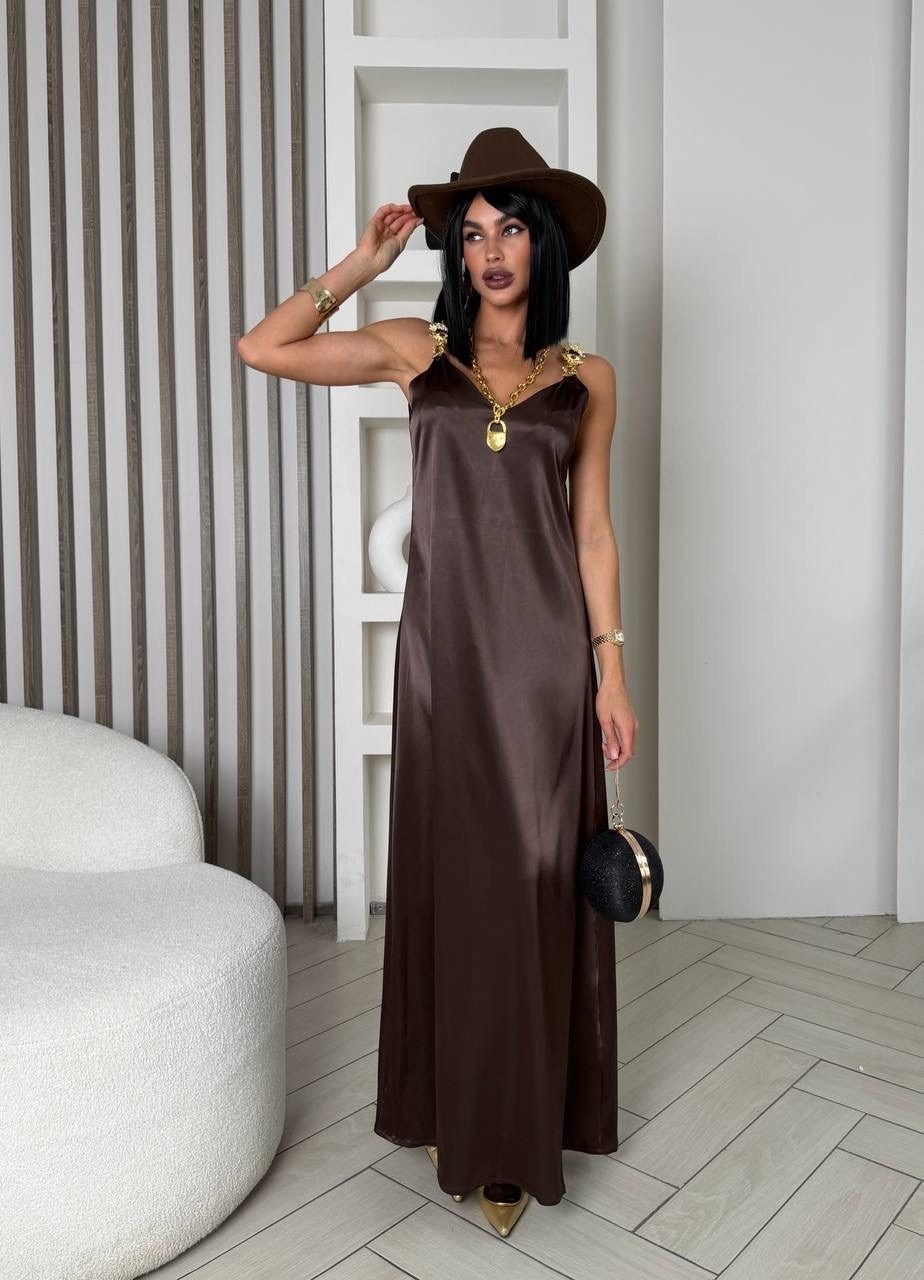 платье атласное,шелковое платье комбинация,шелковое платье,платье комбинации,длинное платье