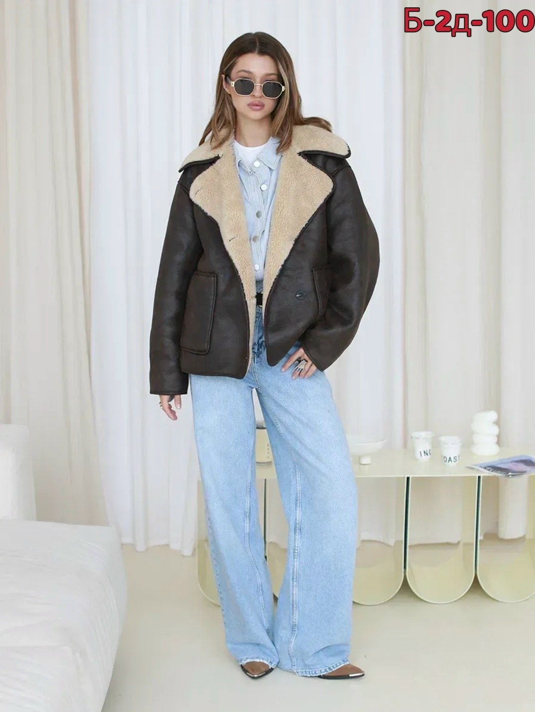 женская дубленка,дубленка авиатор,короткая дубленка,зимняя дубленка,стильная дубленка