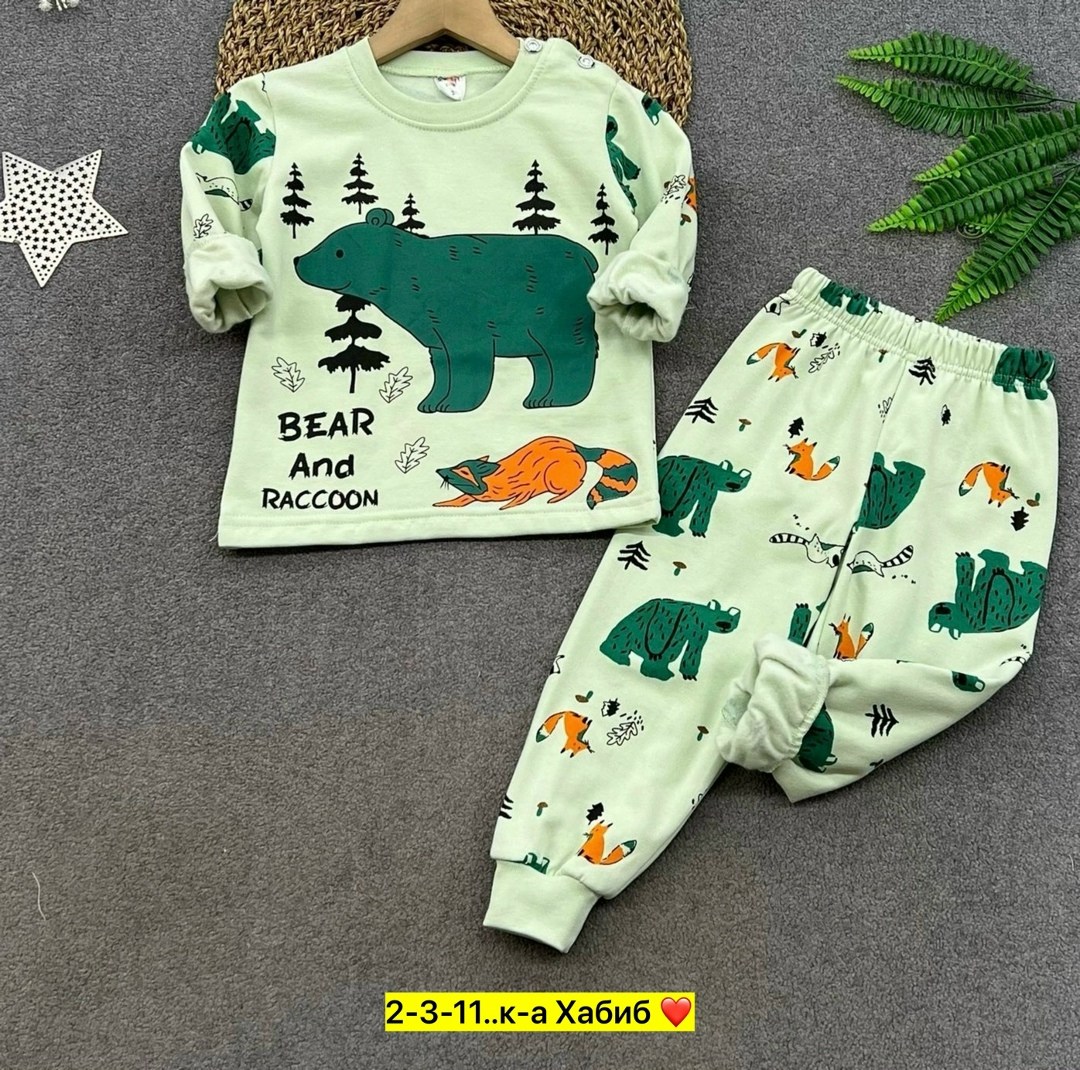 пижама детская,пижама теплая,пижама для мальчика,пижама для мальчика пижама для девочки,пижама комплект
