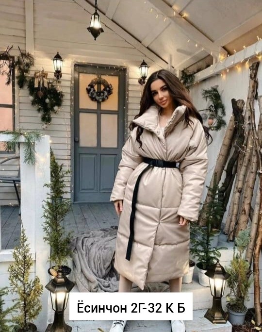 дутое пальто из экокожи,пуховик из экокожи,пуховик экокожа оливковый длинный,пальто женское из экокожи зимние,стильные пуховики