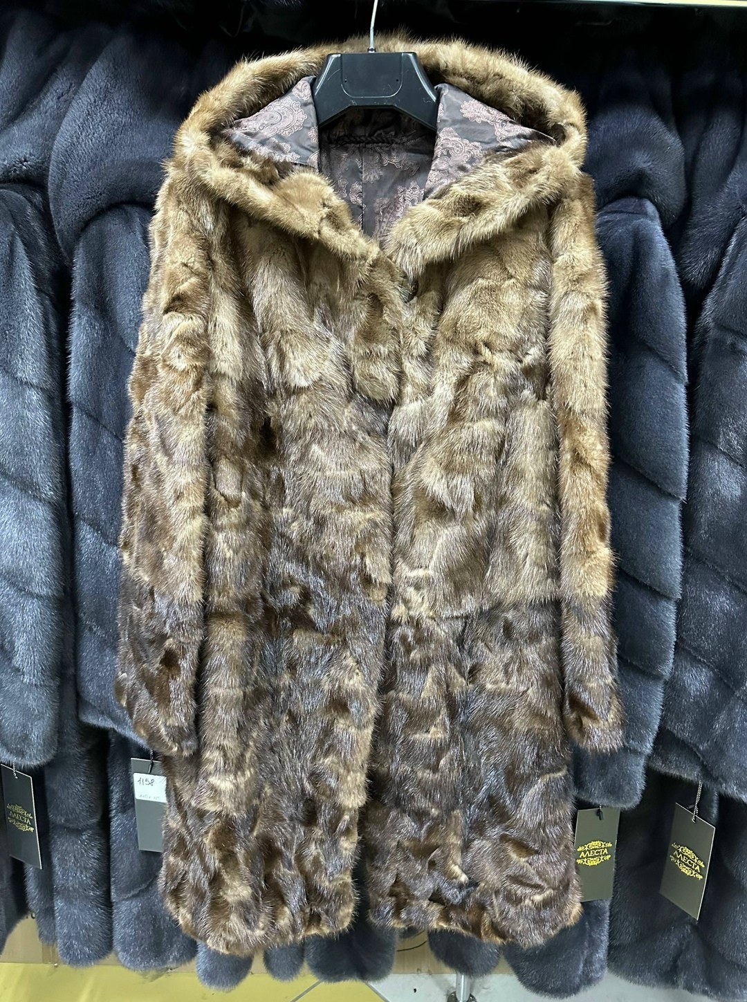 шуба из кусочков норки,норковая шуба,норка шуба,женская шуба,шуба натуральные