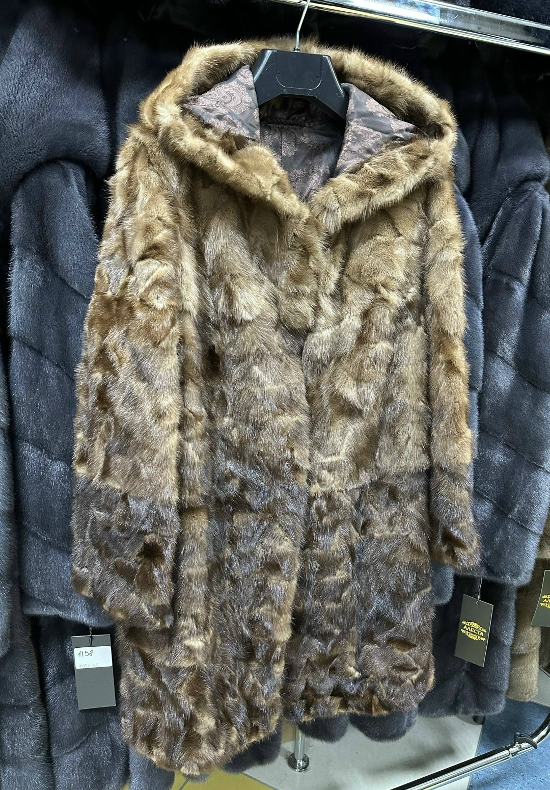 шуба из кусочков норки,норковая шуба,норка шуба,женская шуба,шуба натуральные