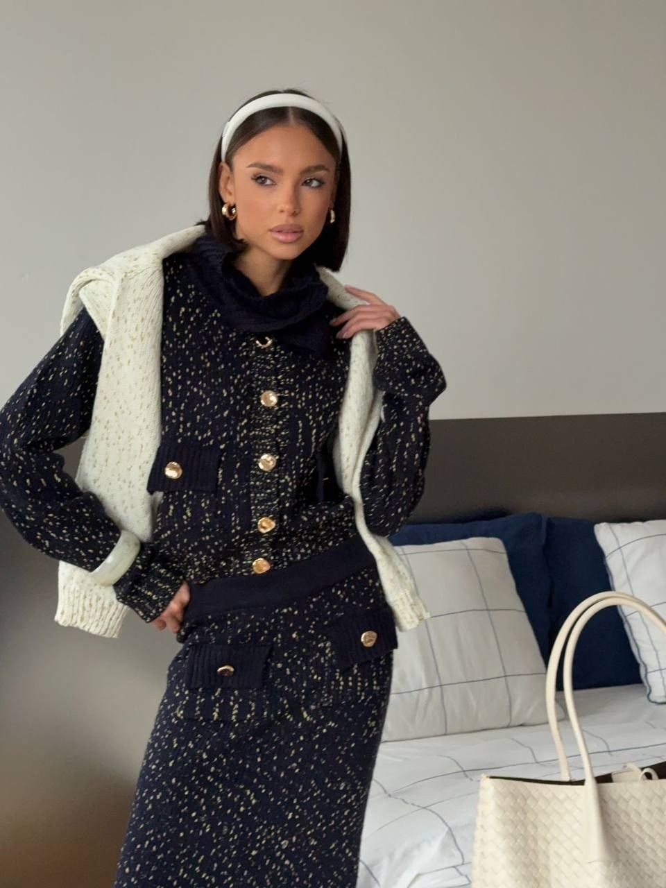 синий твидовый жакет,женский твидовый костюм,твидовые костюмы,твидовый костюм с юбкой,пиджак твидовый
