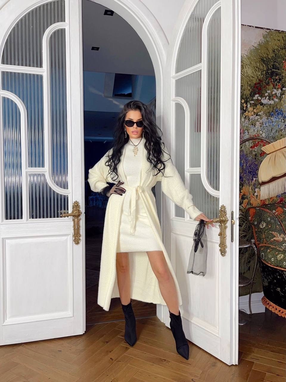 платье кардиган,кардиган,стильные кардиганы,трикотажное платье с кардиганом,кардиган женский