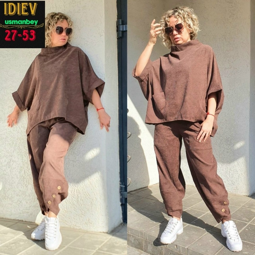 брючный костюм бохо больших размеров secret of,костюмы брючный,костюм свободного кроя,костюмы женские,брючный костюм свободного кроя