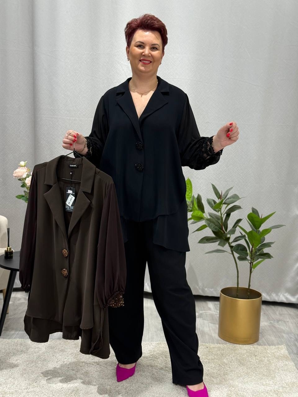 брючный комплект,брючные костюмы женские,брючной костюм,женские костюмы больших размеров,костюм тройка брючный