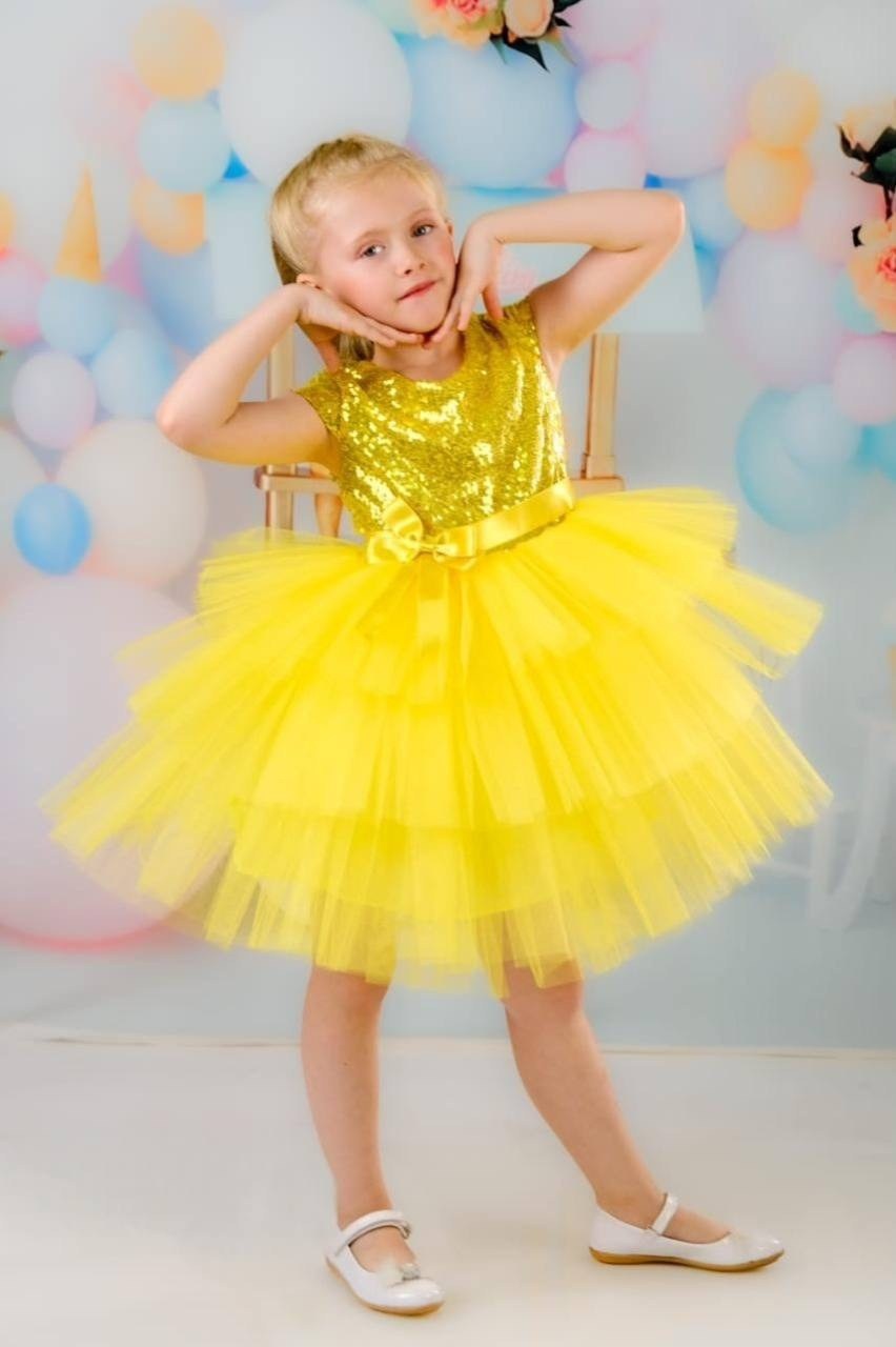 платье детская,детские нарядные платья,нарядное платье для девочки,платье праздничное для девочки,желтое платье для девочки