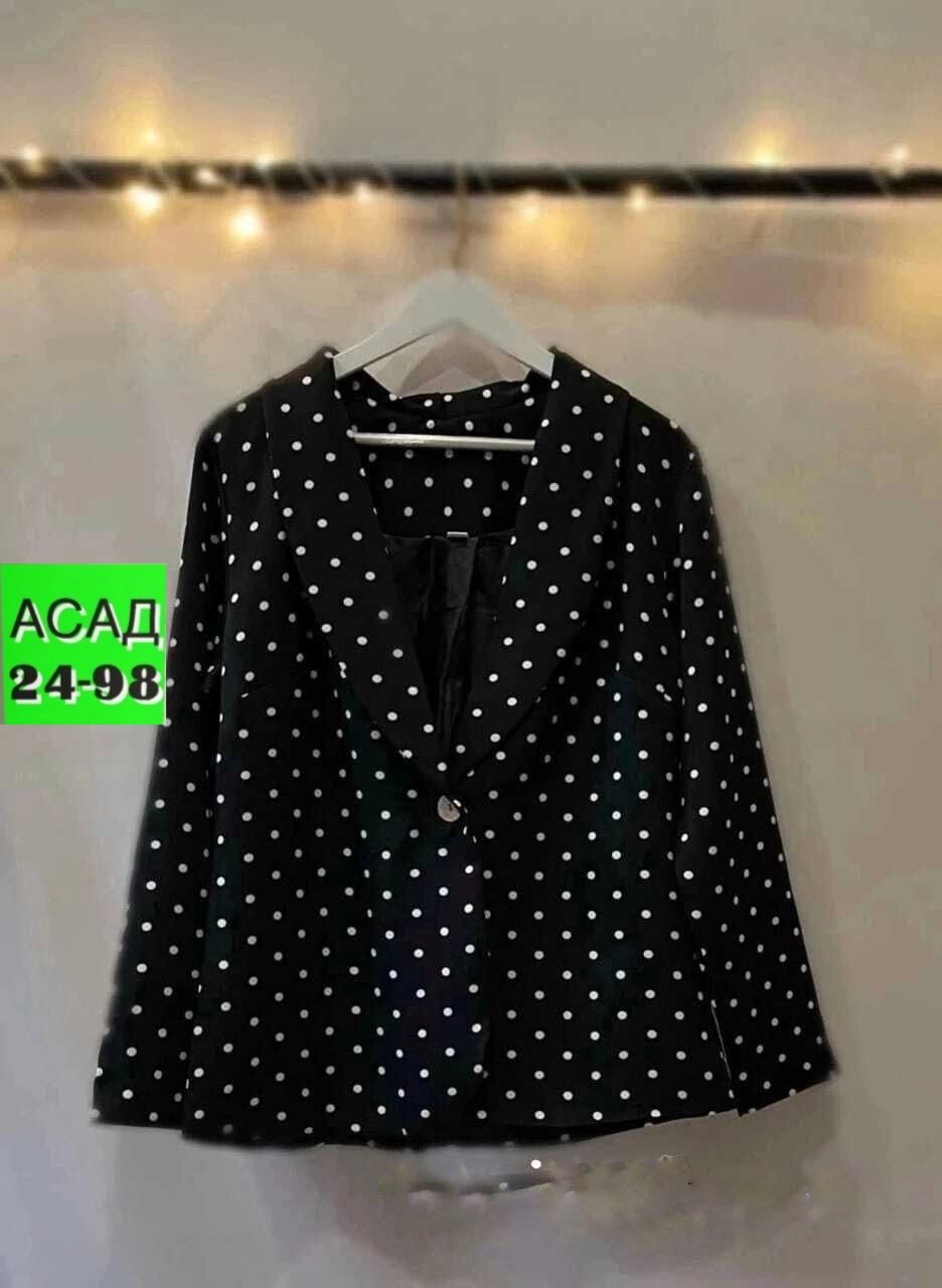 пиджак в горошек,жакет,пиджак женский,пиджак,кардиган пиджак