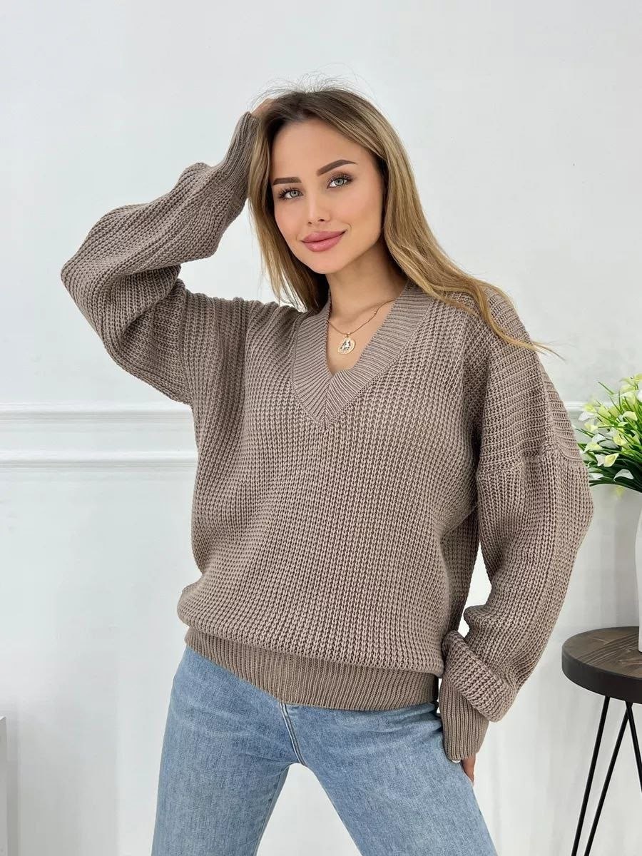 кофта женская,свитера женские,свитер оверсайз вязаный женский,пуловер женский,вязаный пуловер