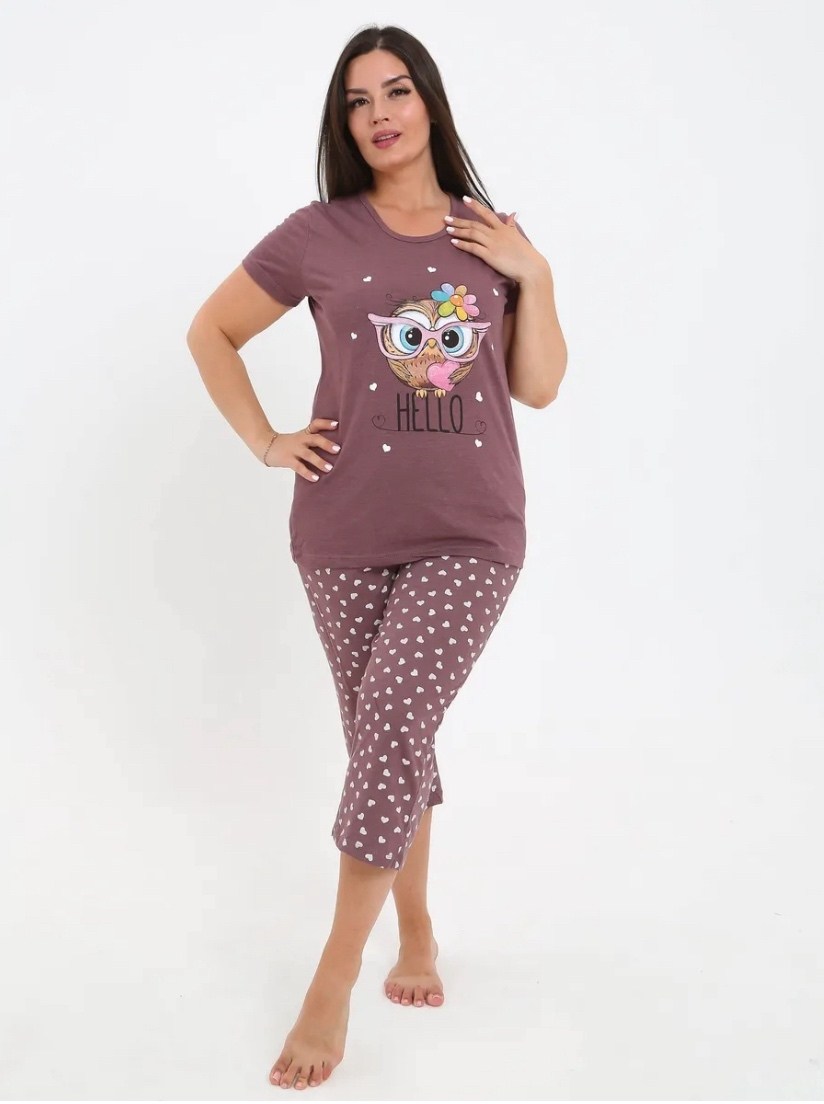 пижама женская с бриджами,пижама женская,пижама с бриджами,пижама с бриджами домашний,женская пижама с бриджами больших размеров