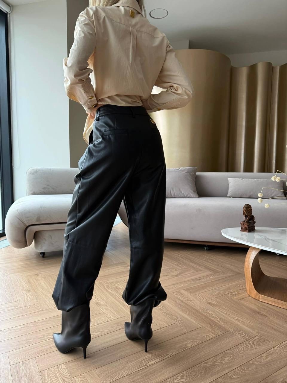брюки кожаные,брюки женские кожаные,кожаные штаны,прямые брюки из экокожи,брюки женские из экокожи