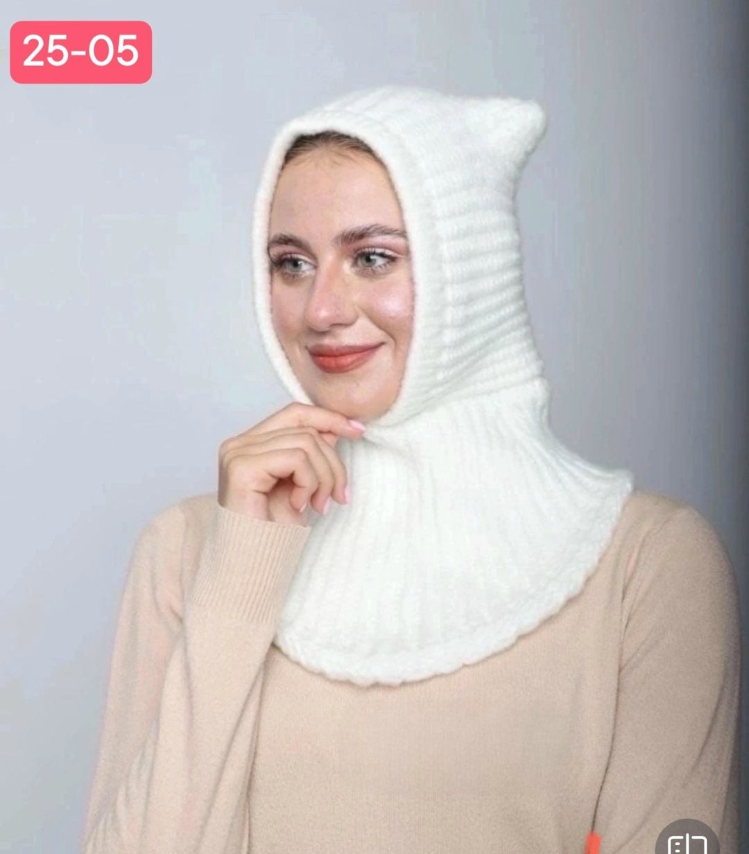 капор женский,капор женский вязаный,капор капюшон,женская вязаная шапка,капор капюшон вязаный женский