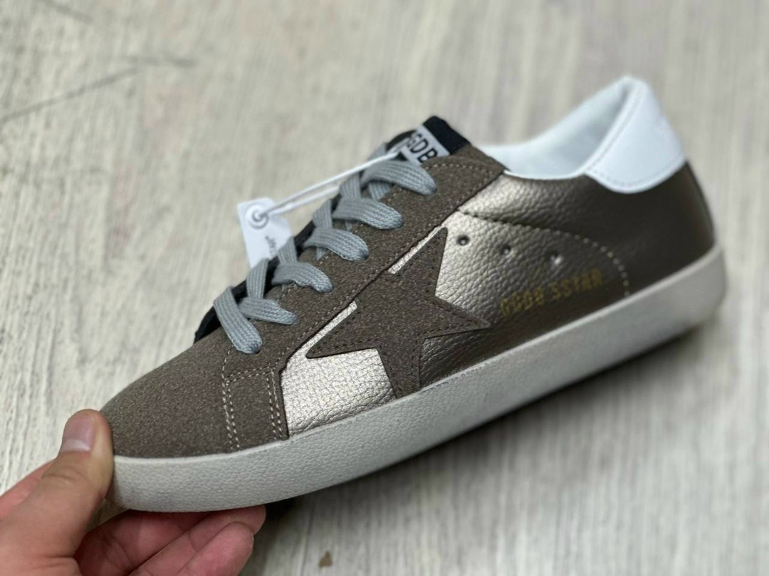 ,кеды golden goose,golden goose super star,блестящие кроссовки,golden goose кеды блестящие
