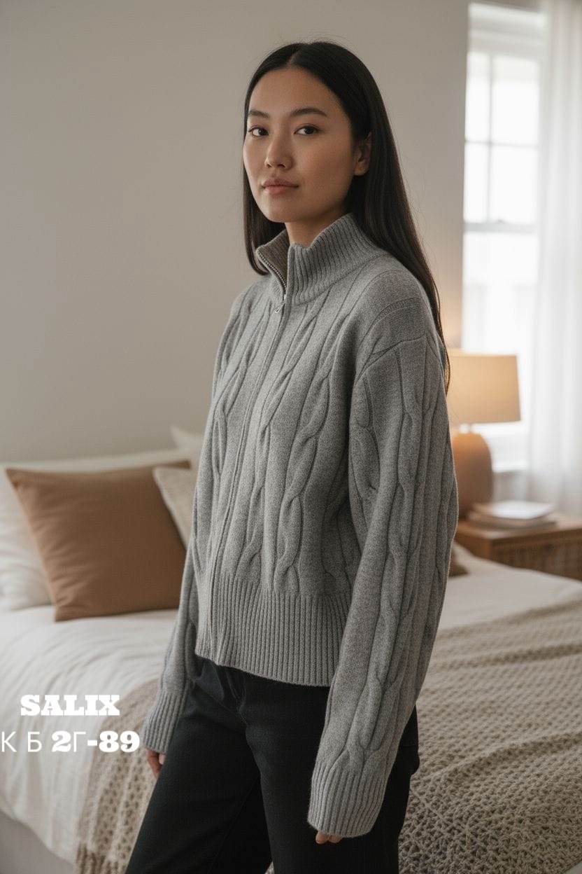 свитер,женские свитера,свитер с высоким воротником,вязаный свитер,свитер черный