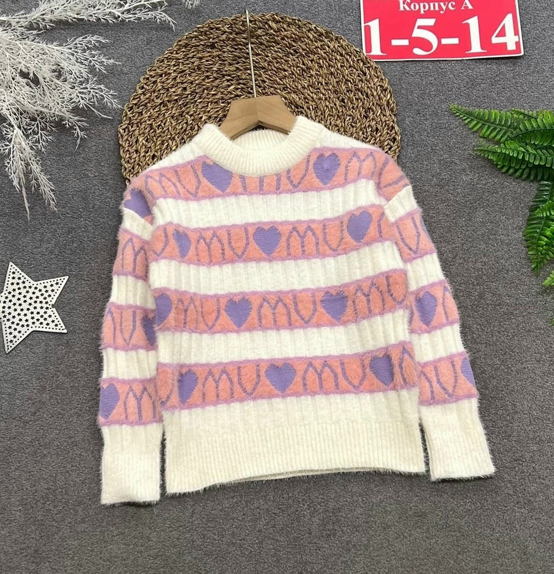 джемпер для девочек,свитер для девочки,джемпер детский,джемпер в полоску для девочки,джемпер