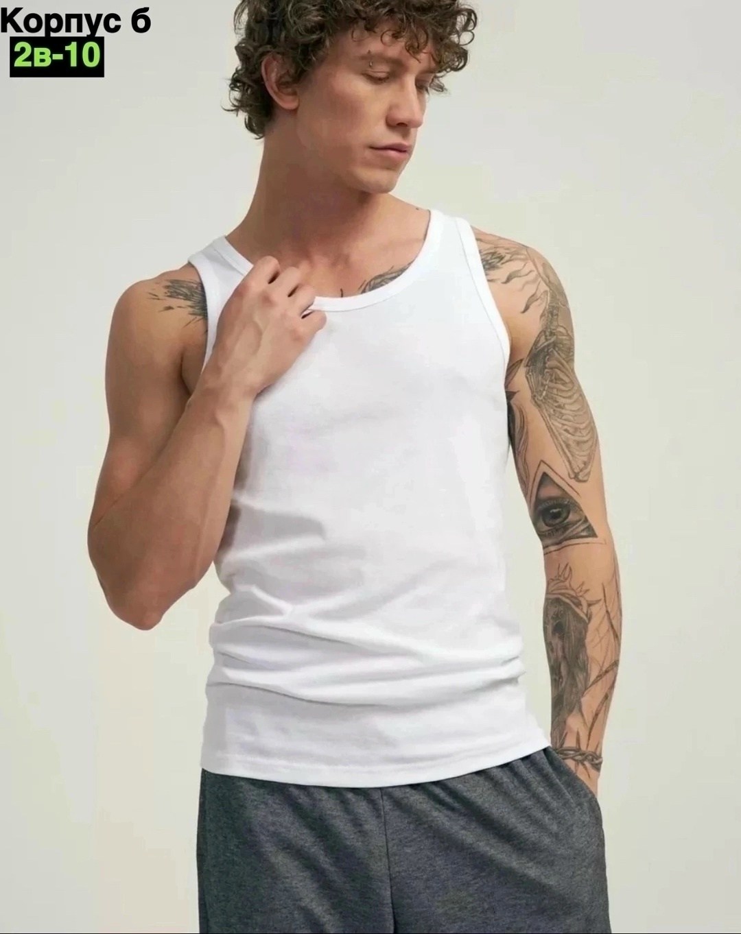 майка мужская белая,майка для мужчин,майка мужская,майка мужская майка,майка бельевая мужская