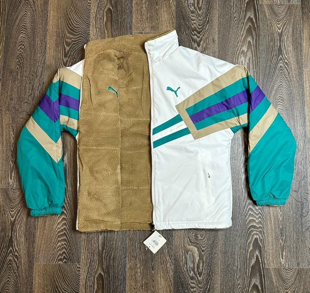 пума 90-х спортивный костюм,спортивные костюмы 90 х,куртка,двухсторонняя куртка,оригинальная куртка