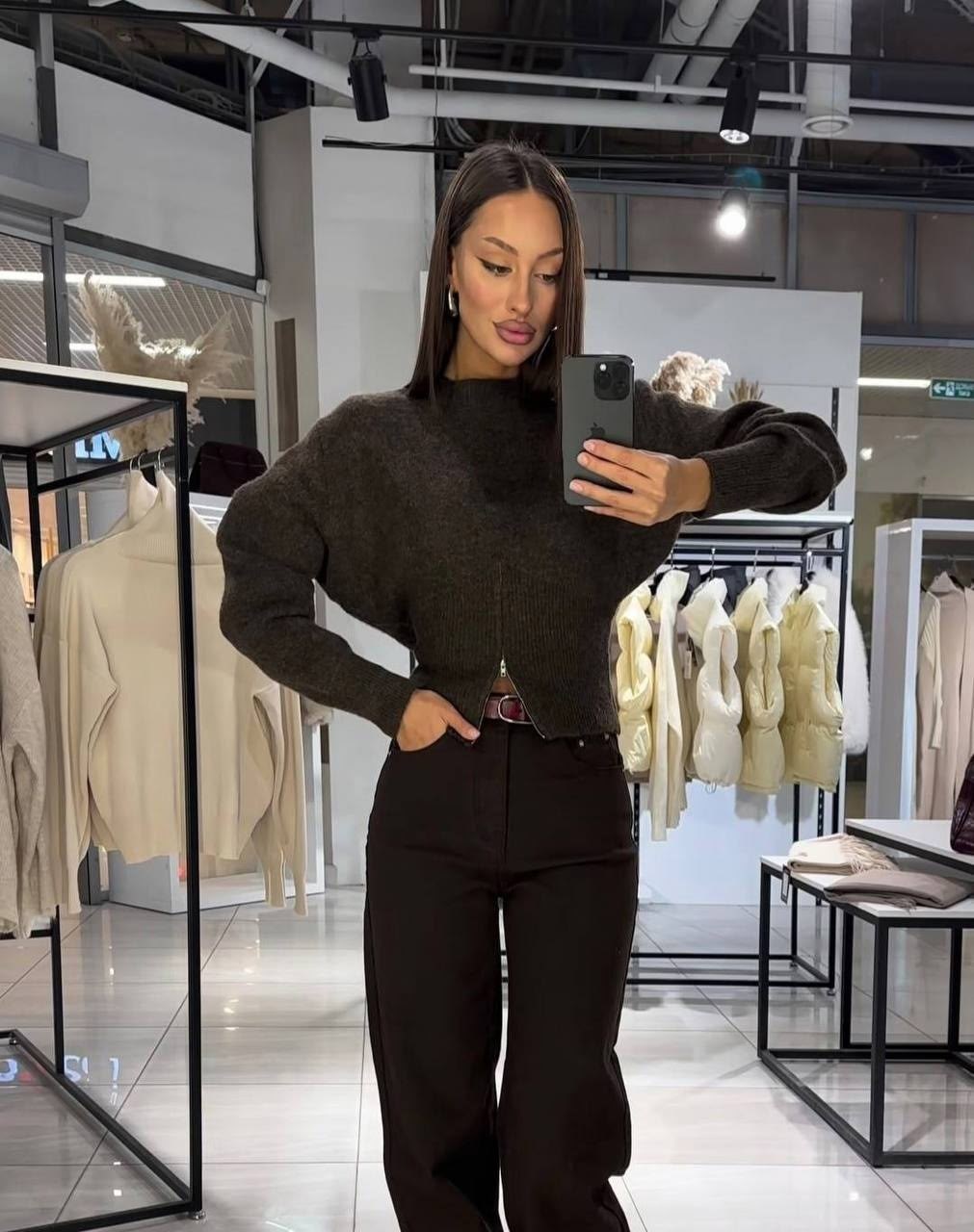 свитер модный,женская кофта,стильный свитер,свитер укороченная,свитер