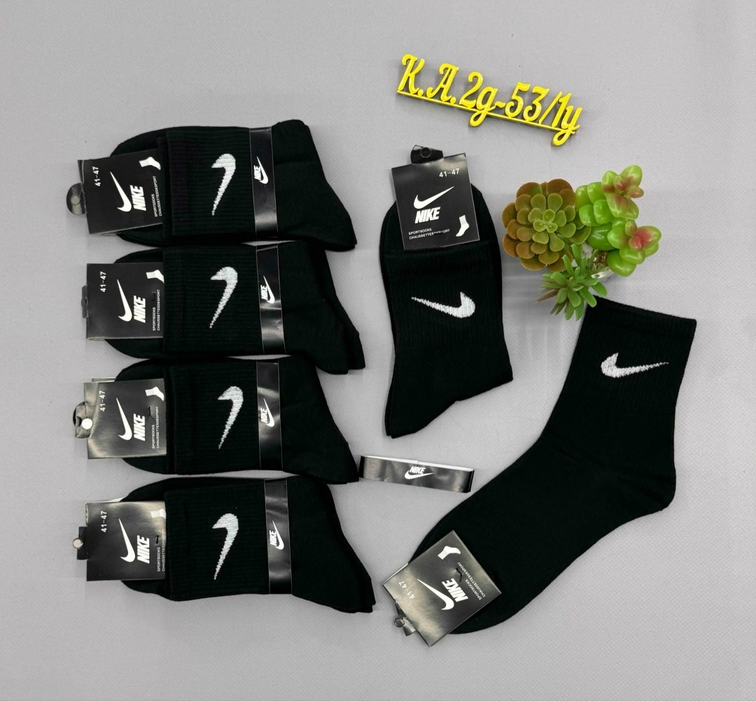носки мужские 10 пар nike,мужские носки,комплект носки мужские,носки мужские спортивные,nike комплект носков