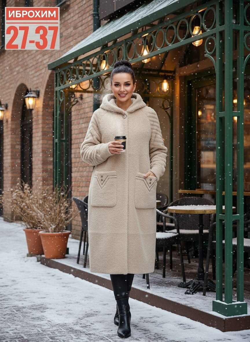 стильное пальто,пальто с капюшоном,пальто барашек,зимнее пальто с капюшоном,зимнее пальто