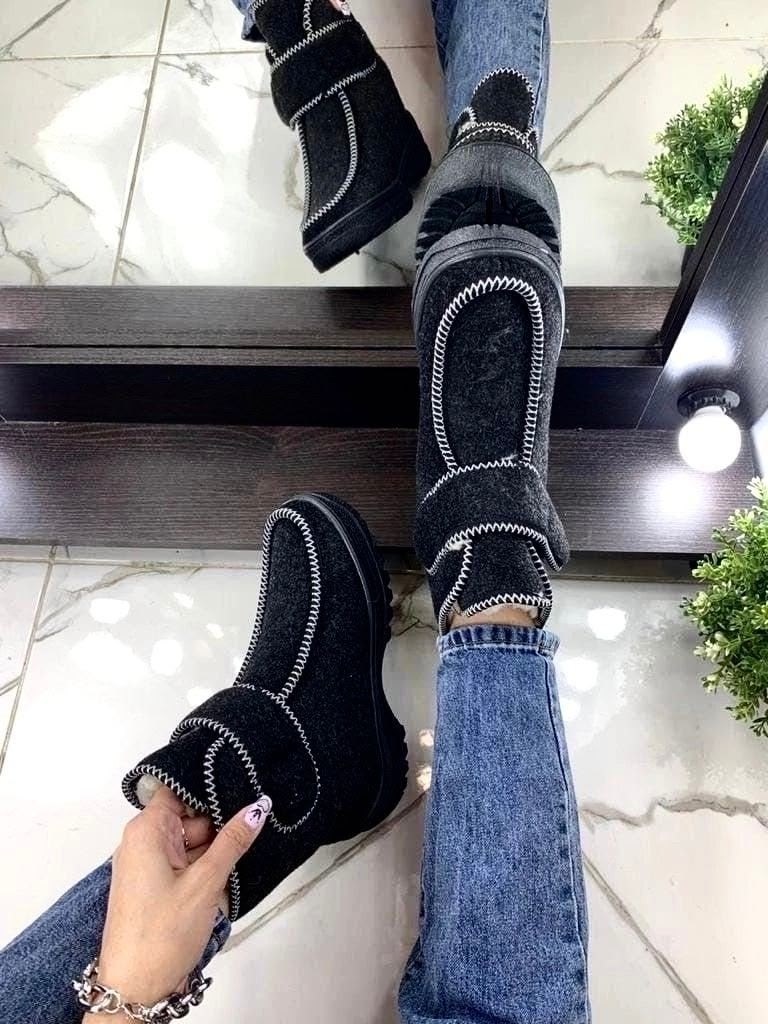 ,женские угги, зимняя женская,сапоги войлочные женские,женские угги войлочные утепленные