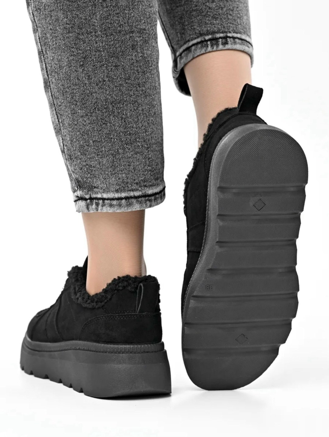 кроссовки женскиe,черные кроссовки,,кроссовки замшевые,низкие кроссовки